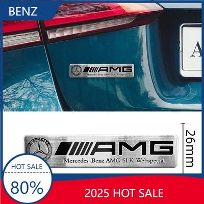 Horké 2025 Pro AMG W124 2025 Horké Nové 3D Kovové Odznaky Stylingové Samolepky na Auto Nálepka Příslušenství Pro Mercedes Benz W204 W205 W212 W213 W