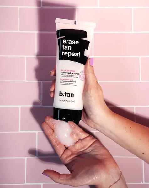 B.tan Erase Tan Repeat Shower Gel + Tan Clearing