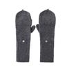 Half Finger Gloves For Men Women Cashmere Wool Blend Flip Cover Handwear For Smartphone Compatibility Winter Essential