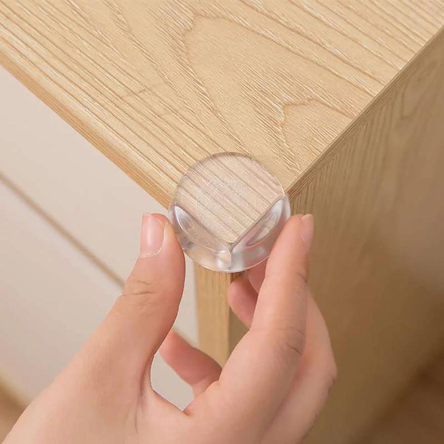 12Pcs Child Baby Safety PVC Protector Table Corner Edge Protection Cover Anticollision Edge & Guards