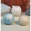 Candle Silicone Mold Earth Moon Shape DIY Aromatherapy Candle Plaster Earth Handmade Grinder Candle Molds