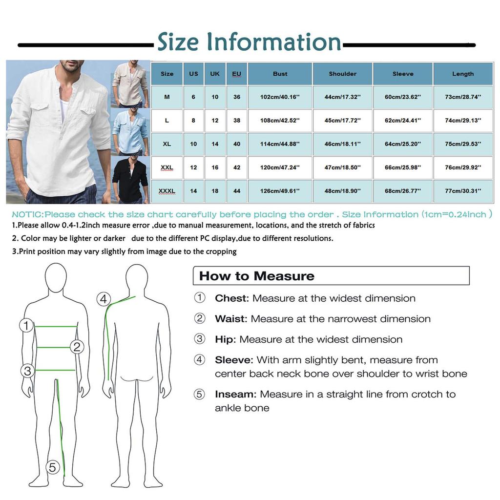 Designové Jaro Léto Pánské Neformální Bavlna Len Jednobarevné Košile s dlouhým rukávem Košile s volným stojáčkem