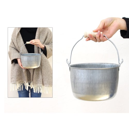 Matsunoya Japanese-made tin bucket (large)