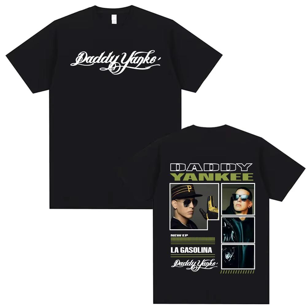 Rapper Daddy Yankee Album Tour Merch T Shirts Mens Clothing Retro Street Hip Hop Tshirt Unisex 100 Cotton Tee Shirt S