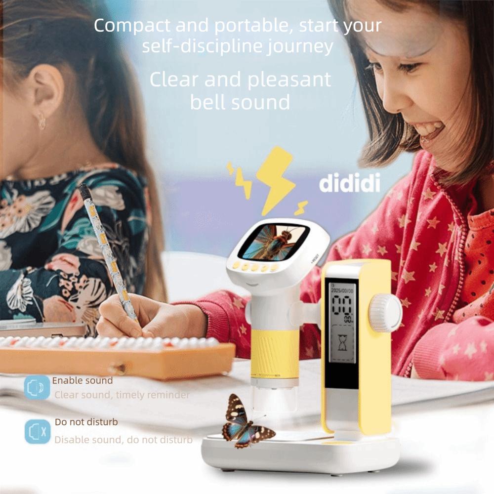 1000X Magnification Handheld Microscope 2Inch Screen Magnifying Glass  Scientific Experiment