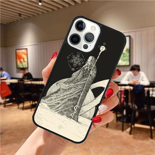 Tarot Card The Hermit phone Case Cover For iPhone 17 Air 16 15 14 Plus  apple 16 11 12 13 Pro Ma coque
