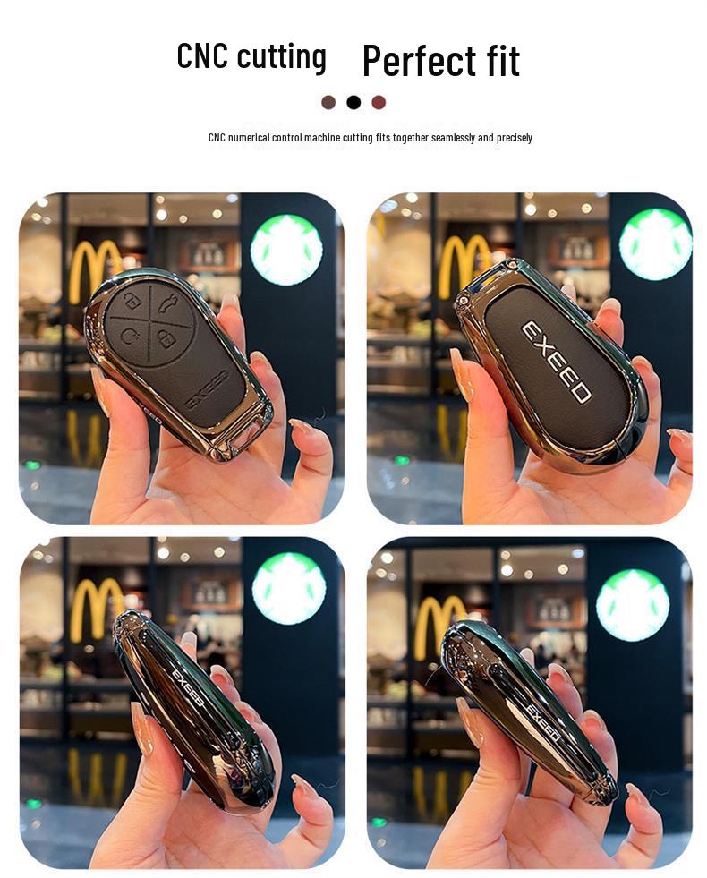 Exeed Yaoguang CDM Car Key Case: Chasing Wind Lingyun S Lan Yue Protective Shell