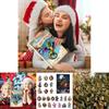 Christmas Countdown Calendar Blind Box Featuring Adorable Dragon Acrylic Christmas Tree Decor