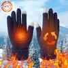 Winter Gloves, Warm Womens Winter Gloves, Touchscreen Knit Glove for Cold Weather