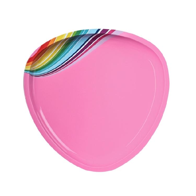 Colorful Nail Tools Storage Tray Satinless Steel Jewelry Dish Tray,Makeup Cosmetic Organizer Trinket Tray Nail Supplies