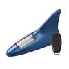 Solar Shark Fins Antenna Light for Car Roof Top LED Warning Lamp with Magnetic Mount Waterproof Auto Tail Decorative Night Safety Light for Cars
