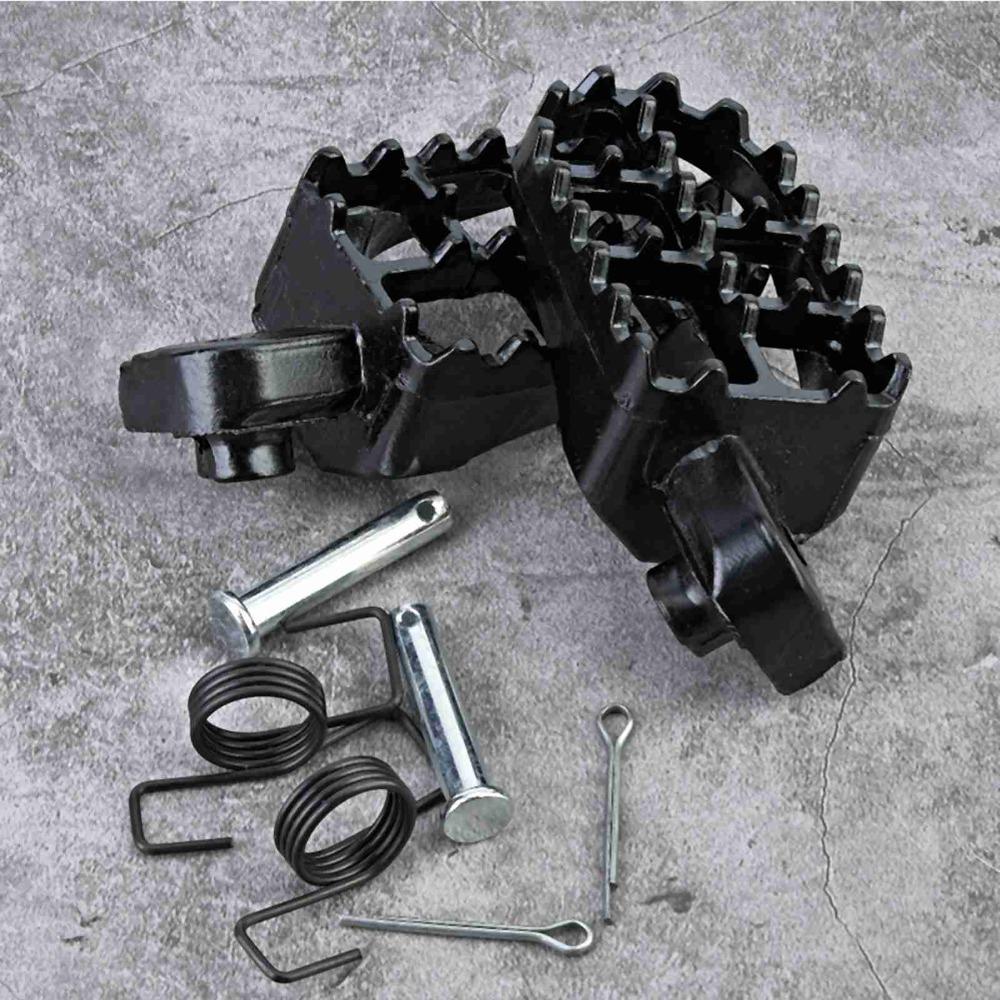 Wide Design Motorcycle Foot Pegs Aluminum Material Aluminum Foot Pegs For Dirt Bike