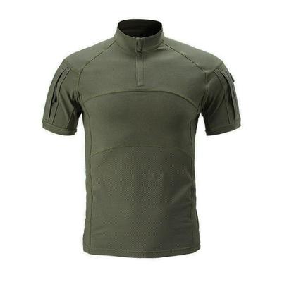 Tactical Cotton T-shirts Men Army Green Combat Camouflage T Shirt Men Short Sleeve Military T-Shirt Outwear