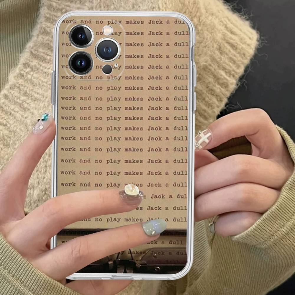 

Horror Movie THE SHINING For IPhone 17 Air 16 Pro Max 15 14 13 12 11 Plus Phone Case iPhone 15