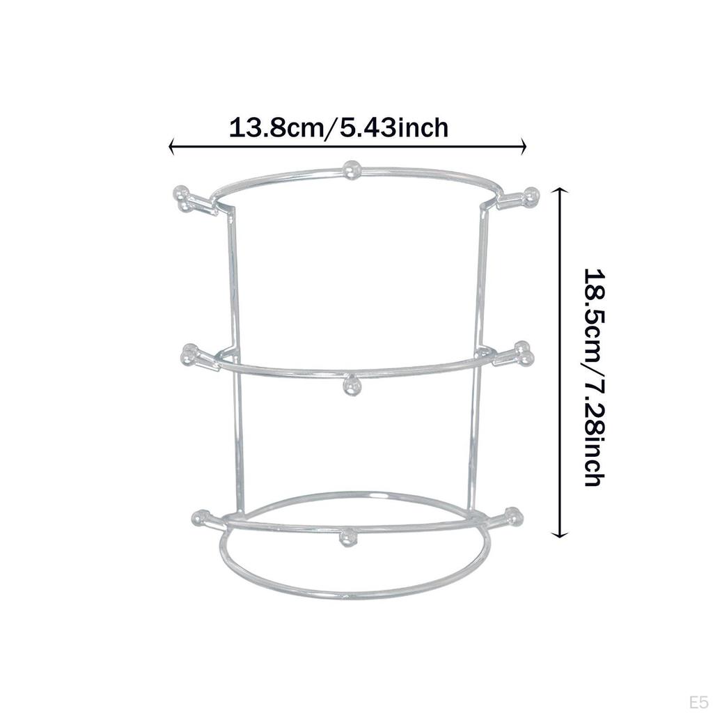 STAND DISPLAY Organizer Stable Crown Displader Supports for The Bride Boublon Hair Haop Shop