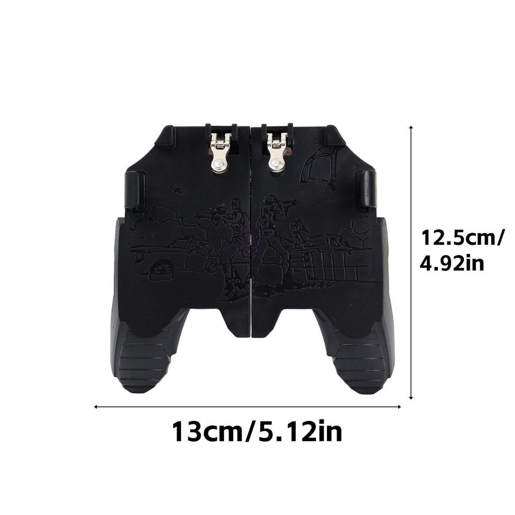 Trigger Free Fire PUBG Controller for Phone Gamepad Joystick for IPhone/Android Control Mobile Game Pad Pugb with Finger Sleeves