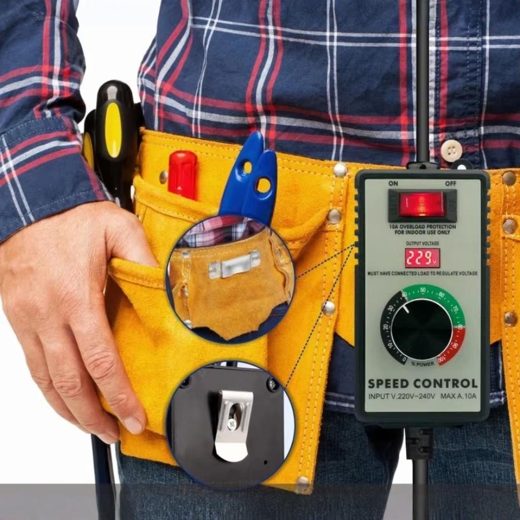 Drehzahlregler 230 V, Motor-Drehzahlregler für Winkelschleifer, Haartrockner, Bohrmaschine, Kreissäge