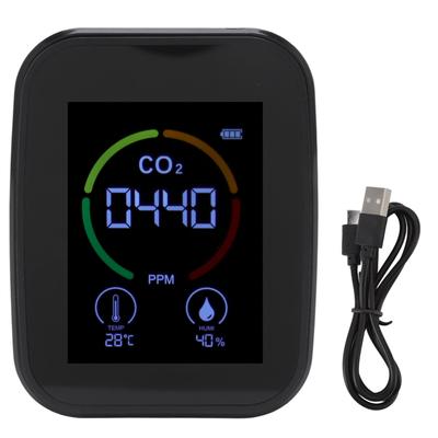 Indoor Air Quality Monitor Co2 Carbon Dioxide Detector TVOC Air Temperature Humidity Quality