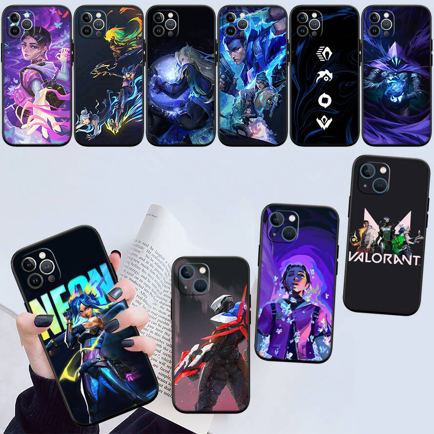 V-VALORANT Phone Case for Redmi Note 12 12S 12C 13 13C 13R 14 14S 14R 14C 11A 13X A3 A3X A4 A5 Pro Max Plus