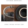Creative Glass Alcohol Lamp Warm Tea Stove Around The Stove To Boil Ceramic Heating Base Chinese Retro Tea-burning Tea Warmer