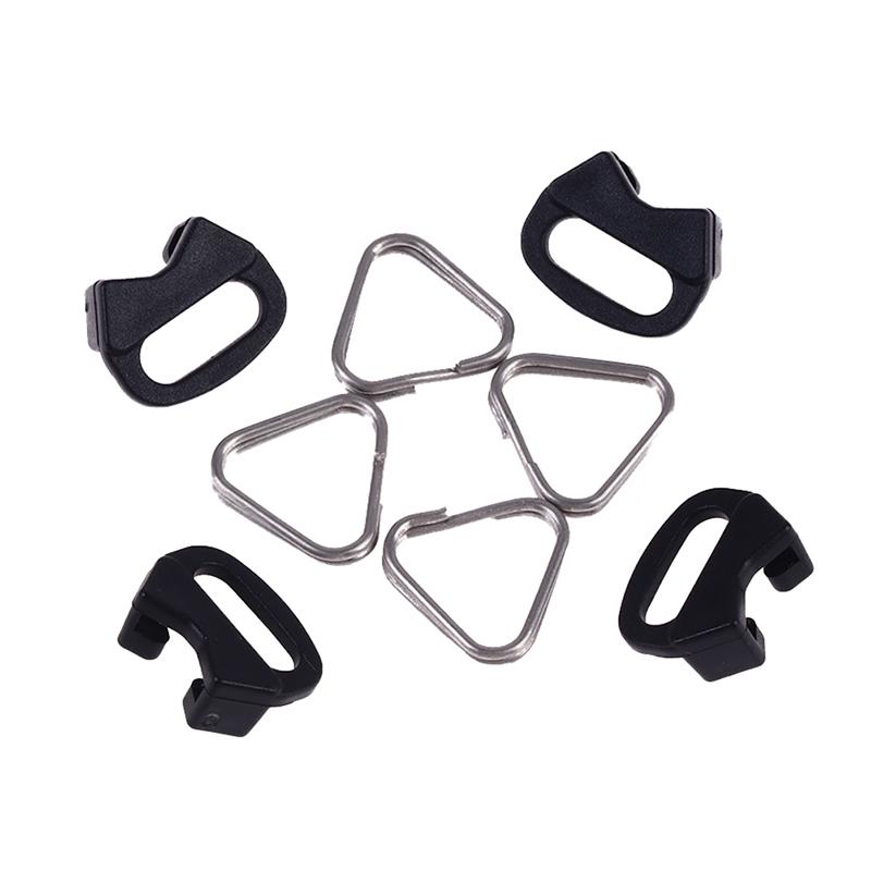 4Pcs Belt Hook Camera Shoulder Strap Triangle Split Ring Replacement Camera Buckle Accessories For Fujifilm Olympus Pentax