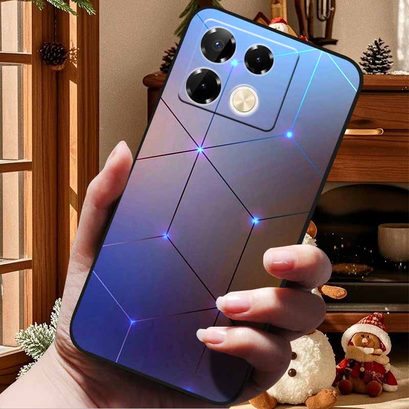 Für Infinix Note 40 Pro Hülle 4G 5G Mode Weiches Silikon TPU Rückseite Für Infinix Note 40 4G Handyhülle Coque Note40 Pro 5G