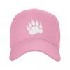 New Personalized Animal Bear Paw Baseball Cap Sun Protection Unisex Womens Adjustable Dad Hat Summer Snapback Hats