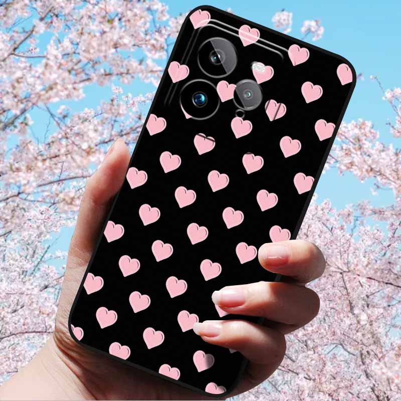 For Realme GT 7 Pro 5G 6.78"Case 3D Relief Soft Silicone Cover Retro Embossed for Realme GT 7 Pro Phone 3D Soft Protection Case