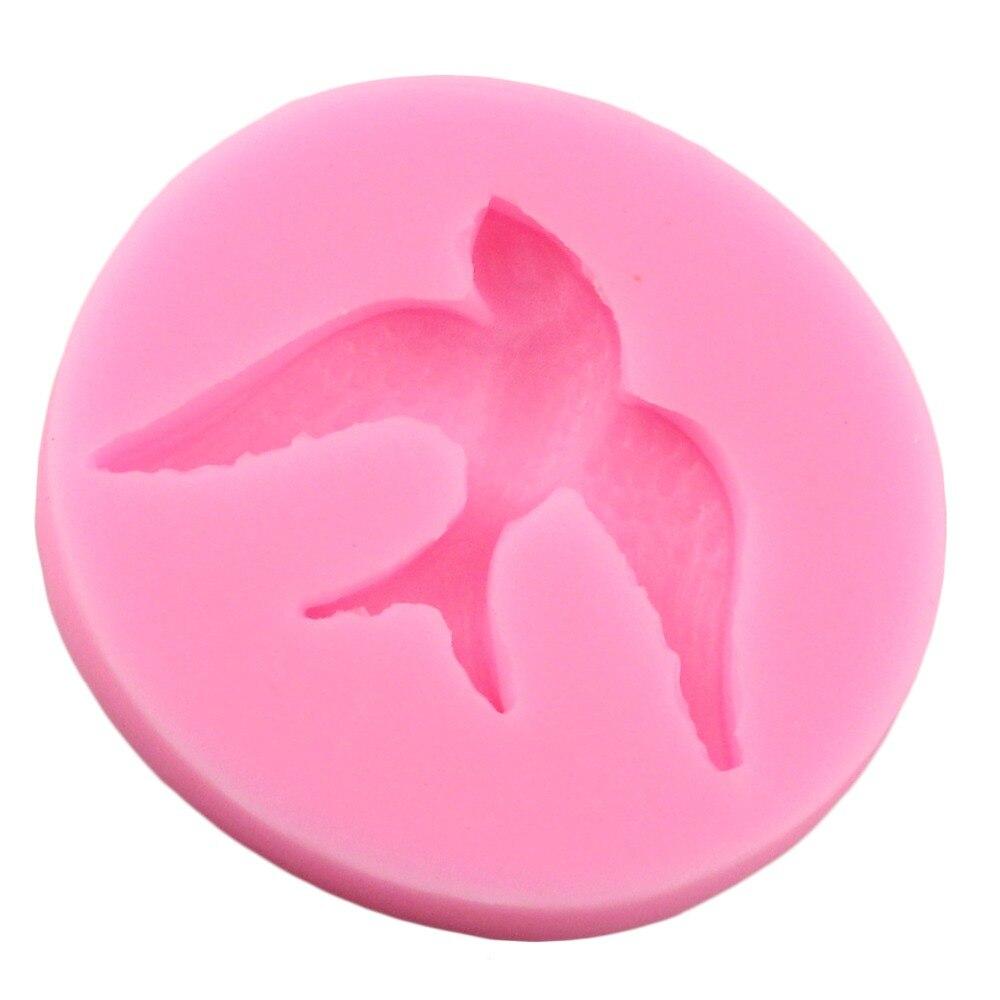 Mujiang Sugarcraft Birds Silicone Mold Cake Fondant Molds Cake Decorating Tools Candy Soap Resin Clay Chocolate Gumpaste Moulds