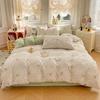 2025 New Spring and Summer Quilt Cover Three-piece Skin-friendly Grinding 13070 High-count Cotton Four-piece Bedding