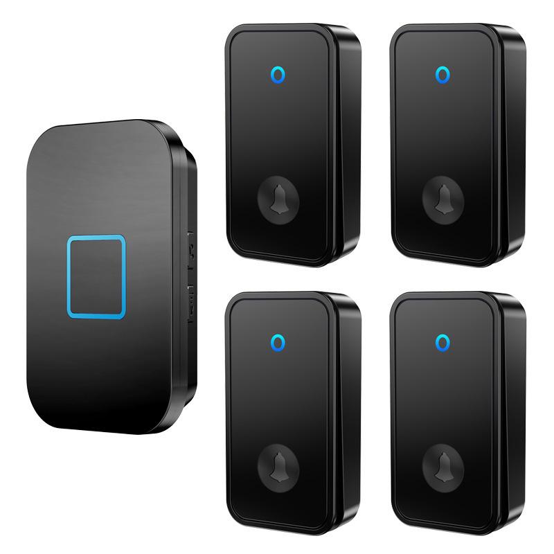 Battery-Free Home Wireless Doorbell - Self-Powered, Long-Range Elderly Smart Caller Elderly Smart Caller Package