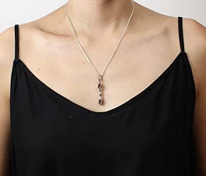 Carmelo Tibetan Vajra Dorje Vajra Pendant, Silver, for Men and Women