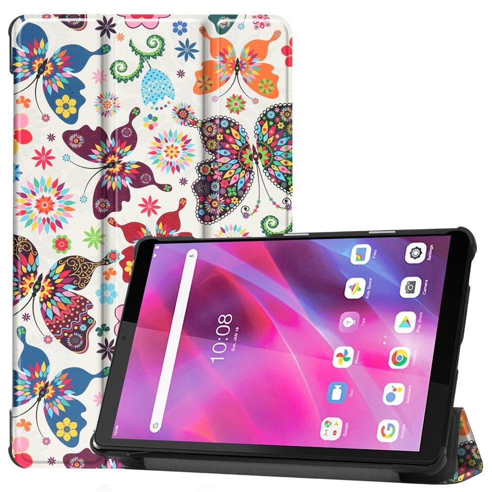 Leather Case For Lenovo Tab M8 3rd Gen TB-8506F M8 FHD TB-8705F M8 HD TB-8505F Ultra Slim Stand Tablet Cover Fundas