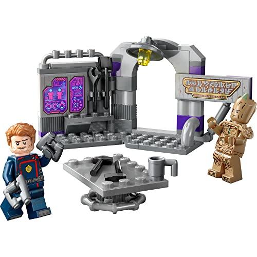 LEGO Super Heroes Marvel Guardians of the Galaxy Secret Hideout 76253 Toy Blocks Gift Space American Comic Superhero Boys Ages 7 and Up