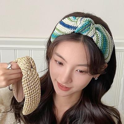 Fasce per capelli da donna eleganti, uniche e semplici, accessori per capelli, fasce a tesa larga versatili in stile europeo e americano