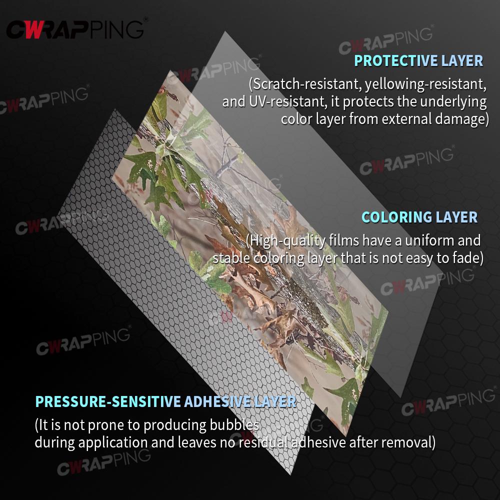 Motorcycle Sticker PVC Motorcycle Helmet Camouflage Texture Car Film Covering Motorcycles Automotive Vinyl for Car Accessories