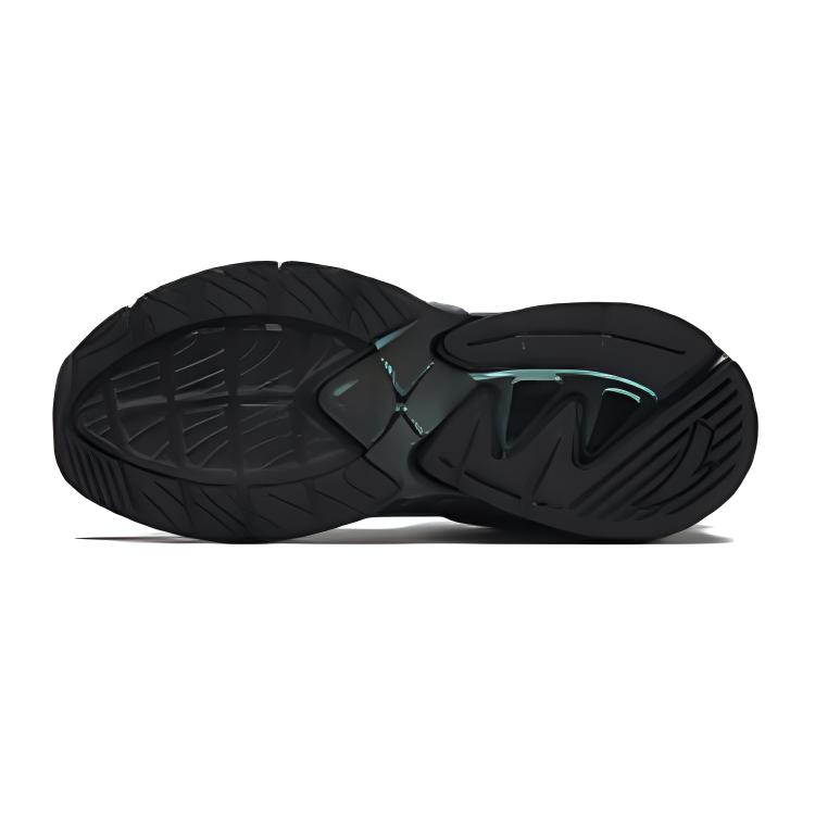 Anta Kids Eagle Claw Comfortable Versatile Shock Absorbing Durable Low Top Running Shoes Kids running shoes Black Silver 312345511-2