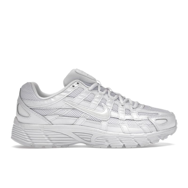 

Белые кроссовки унисекс Nike P-6000 платинового оттенка CD6404-100