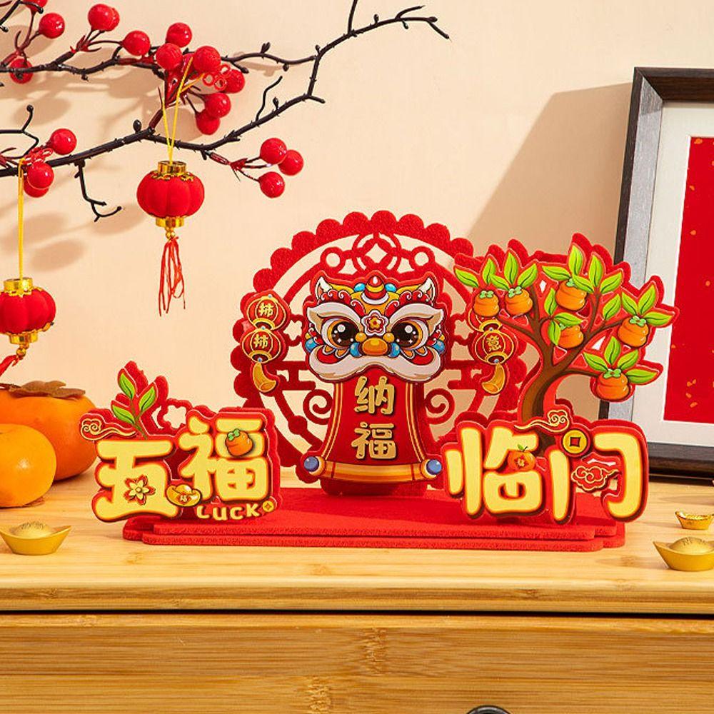 Chinese Style 2025 Snake Year Desktop Ornament Spring Festival Supplies  Wedding Celebration