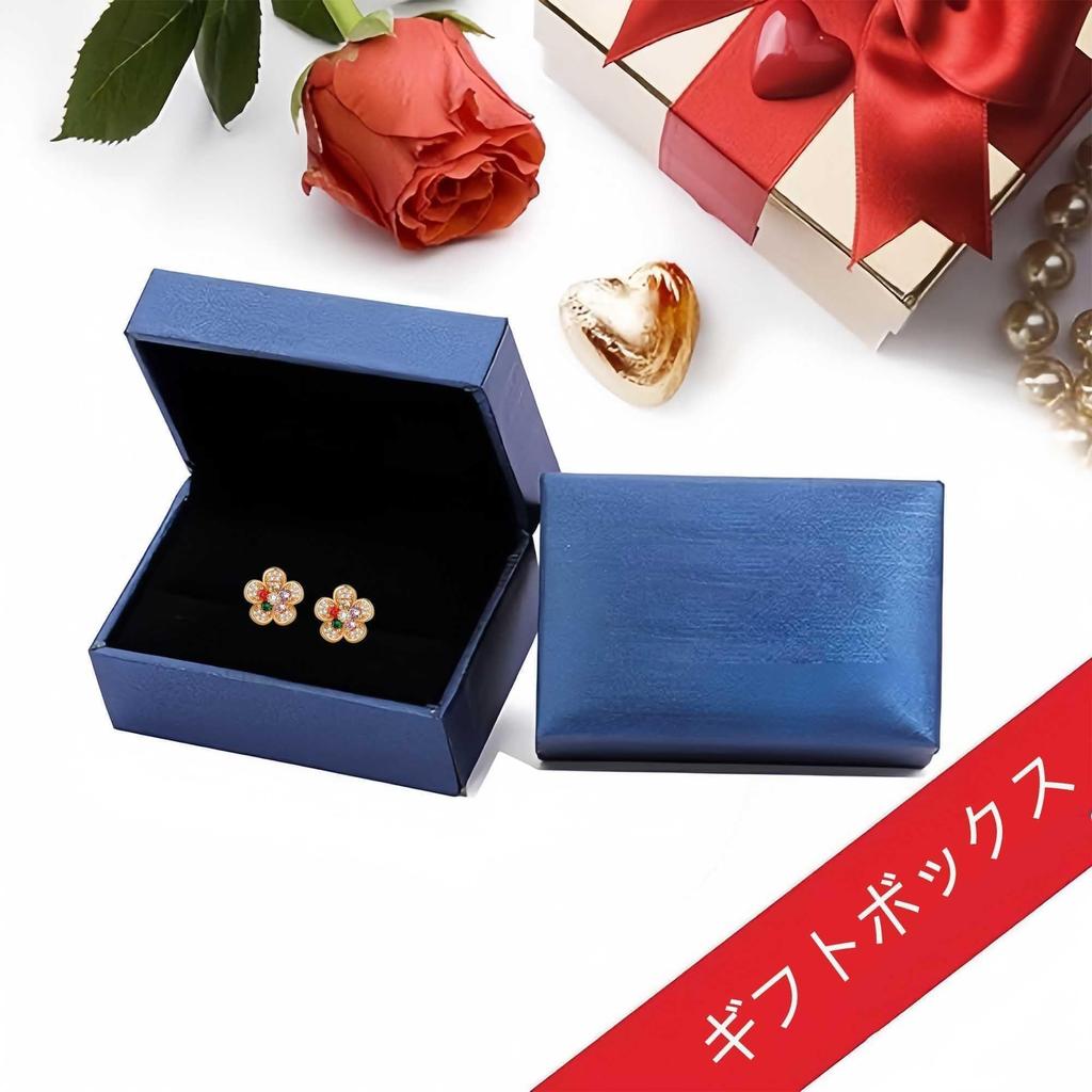 alisashelly earrings for can be worn all the second 925 14k Austrian floral fashion gift box included women, time, earrings, hypoallergenic, silver,