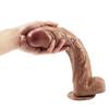 Super měkký pocit realistický tlustý dildo penis simulovaný lékařská sexuální hračka pro dospělé pro ženy masturbátory přísavka 18+ obchod pro dospělé