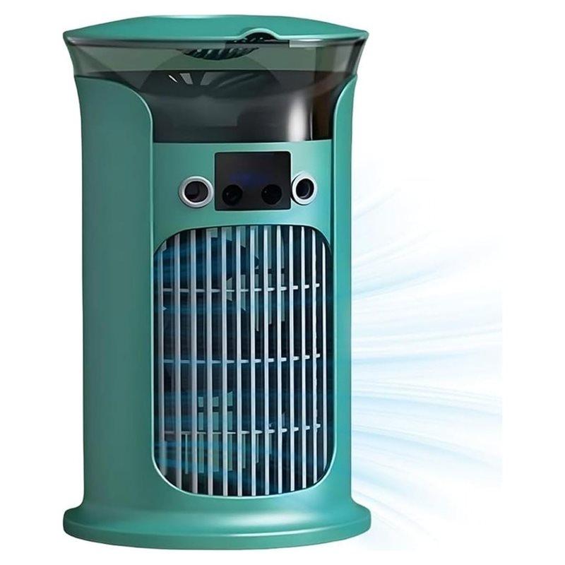 A02V-Portable Air Cooler For Room, 4-In-1 Multifunctional Evaporative Cooling Fan Mobile Air Conditioner For Home Travel