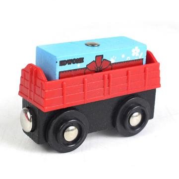 Wood Magnetic Train Plane Wooden Track Railway Helicopter Car Truck Accessories Toy For Kids Fit Wood Biro Tracks