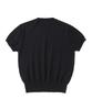 KNITTED (W) Basic Essential Washable Round Short Sleeve Knit Black