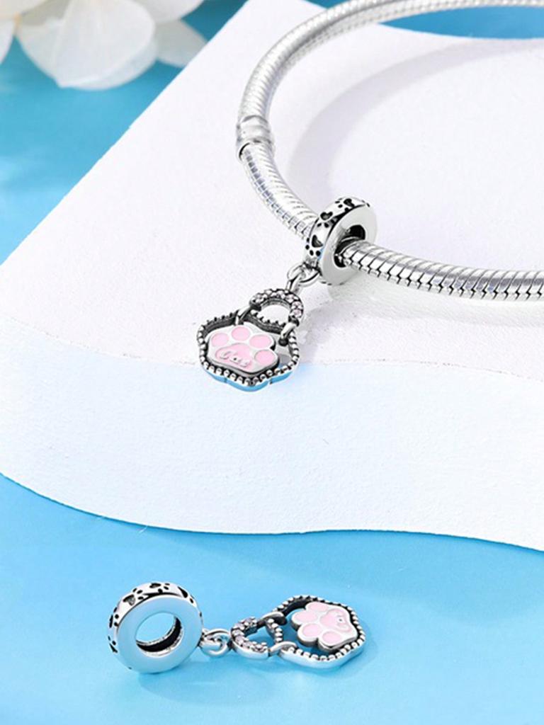 Copper Colors Cute Animals Chameleon Dinosaur Beads Charm Pendant For Original Bracelet For Women Diy Jewelry Love Gift
