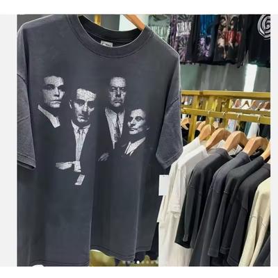 Classic Movie "Goodfellas" Retro Pattern Men's T-shirt Summer New Item Suitable for Both Men and Women Casual Fashion T-shirt