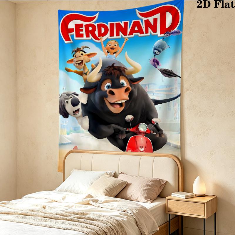 Ferdinand Wall Tapestry Aesthetic Wall Hanging Printed Fabric Blanket Decorative Tapestries For Bedroom Living Room Home Decor