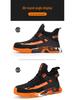 Men's Winter Protection Shoes: Anti-smash, Anti-puncture, Lightweight, Soft Sole, Wear-resistant, Anti-slip Safety Work Footwear.