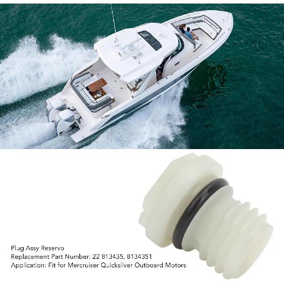 

GOTOTOP 813435 Power Trim And Tilt Plug For Force Drive Outboard Trim Motor Connector Component Nylon Rubber 22, 8134351 for Mercruiser