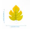 Artificial Leaves Decorative Plant with Suction Cup Colorful Leaf Decors for Fish Tanks Ornaments Plant for Terrarium